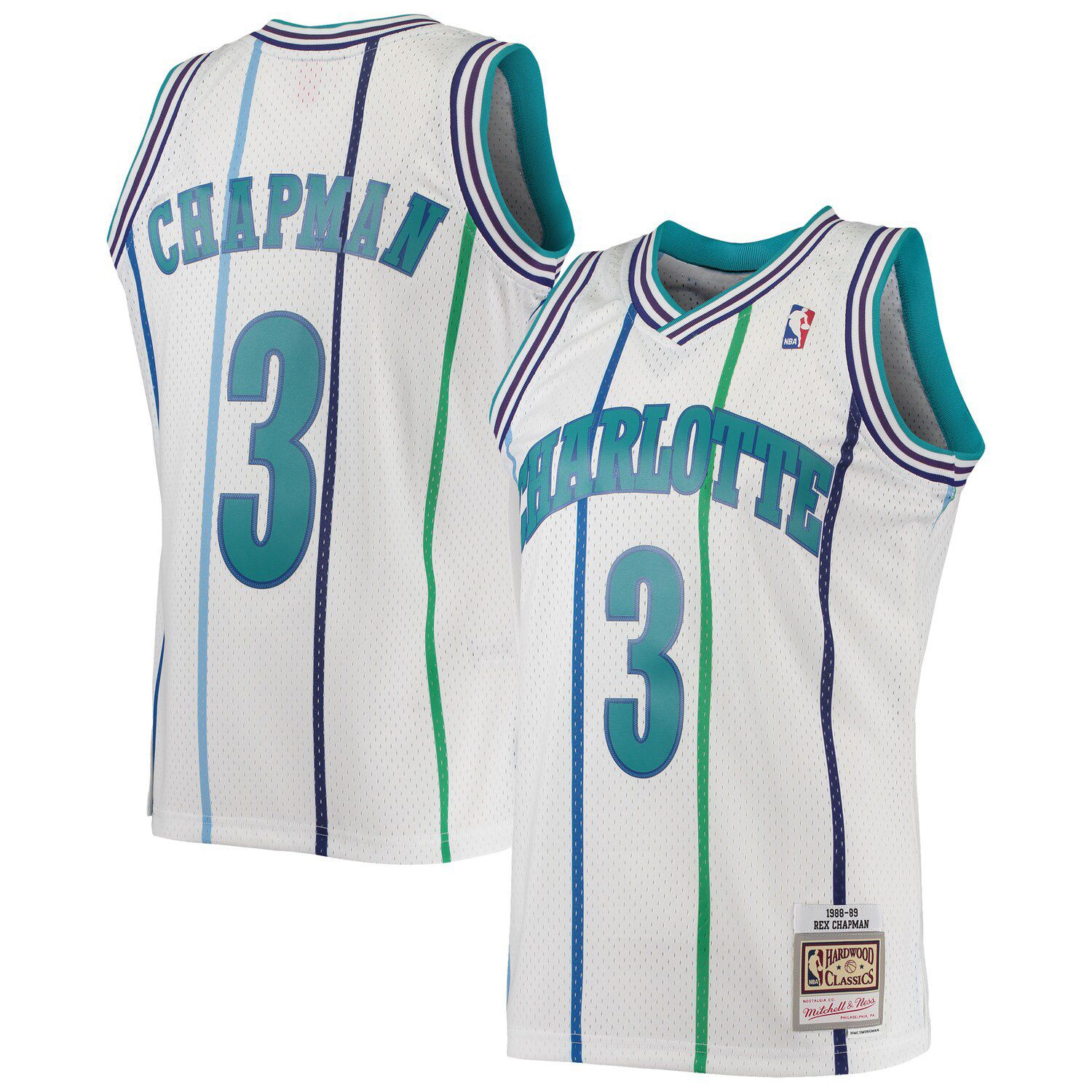 Alonzo Mourning 1992-93 Authentic Jersey Charlotte Hornets Mitchell & Ness  Nostalgia Co.