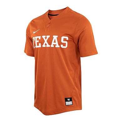 Unisex Nike Texas Orange Texas Longhorns Two-Button Replica Softball Jersey
