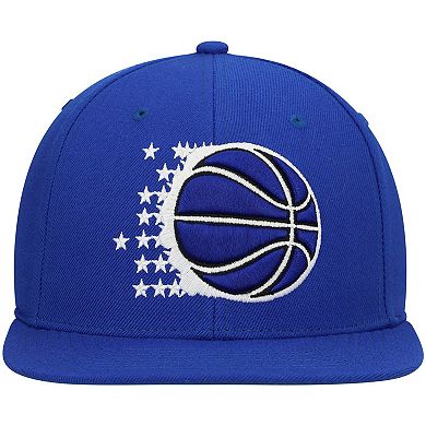 Men's Mitchell & Ness Blue Orlando Magic Hardwood Classics Team Ground 2.0 Snapback Hat