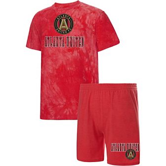 Men's Concepts Sport Red Atlanta United FC Billboard T-Shirt & Shorts Sleep Set