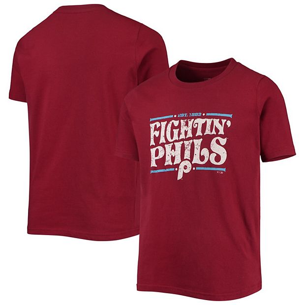 Youth Red Philadelphia Phillies Fightin' Phils T-Shirt