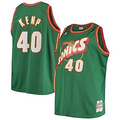 Men's Mitchell & Ness Kelly Green Seattle SuperSonics Big & Tall Hardwood  Classics Team Swingman Shorts