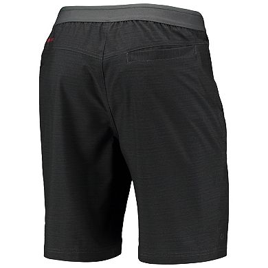 Men's Columbia Charcoal Arkansas Razorbacks Twisted Creek Omni-Shield Shorts