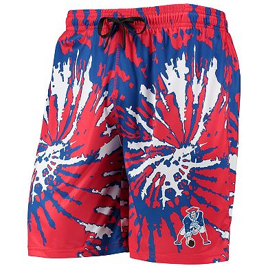 Men's FOCO Red New England Patriots Retro Static Mesh Lounge Shorts