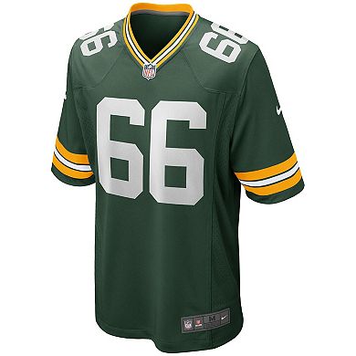 Men's Nike Ray Nitschke Green Green Bay Packers Game Retired Player Jersey