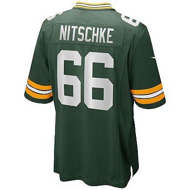 Men's Nike Ray Nitschke Green Green Bay Packers Game Retired Player Jersey