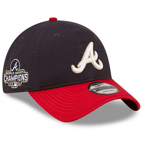 Atlanta Braves New Era 2022 Gold Program 9FIFTY Snapback Hat - Navy