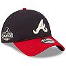 Men's New Era Navy Atlanta Braves 2022 Gold Program 9TWENTY Adjustable Hat