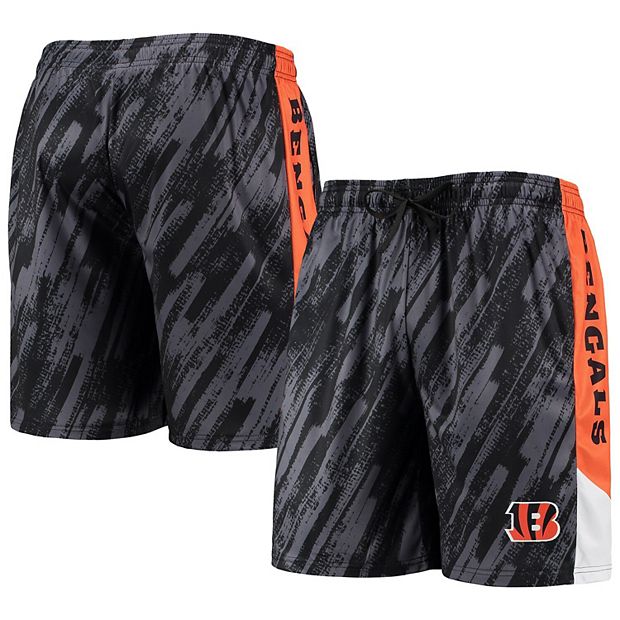 Men's FOCO Black Cincinnati Bengals Static Mesh Shorts