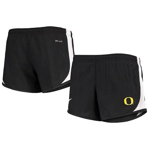 Girls Youth Nike Black Oregon Ducks Tempo Performance Shorts