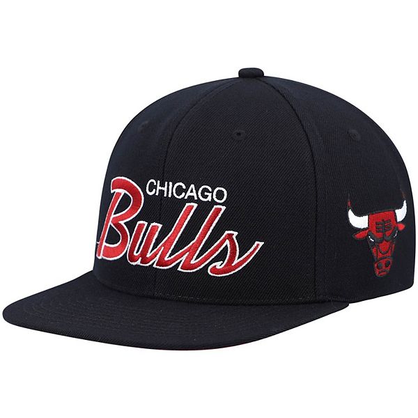 Mitchell & Ness Team Script 2.0 Cap (chicago bulls black)