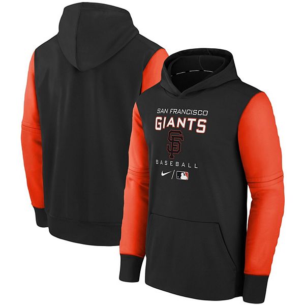 San Francisco Giants Nike Women's All-Time Therma Performance Pullover  Hoodie - Dark Gray