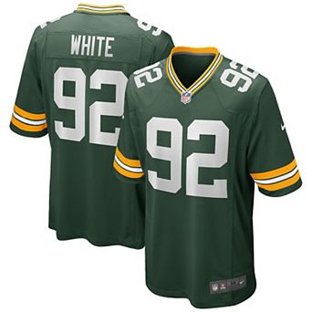Men's Nike Reggie White Green Green Bay Packers Game Retired Player Jersey