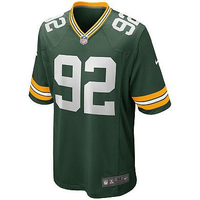 Men's Nike Reggie White Green Green Bay Packers Game Retired Player Jersey