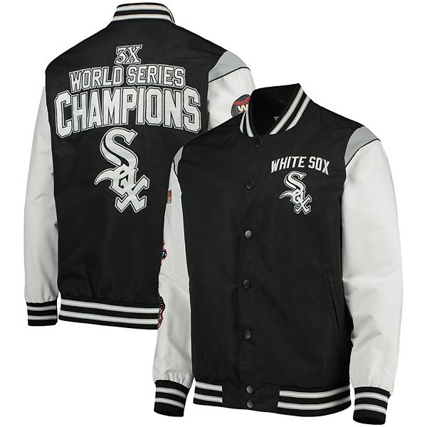 Men's Boston Red Sox G-III Sports by Carl Banks Navy Game Plan  Commemorative Full-Zip Jacket