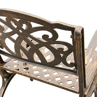 Oakland Living Ornate Outdoor Patio Dining Chair