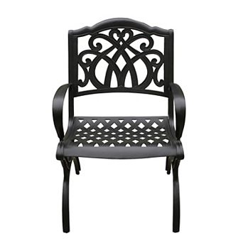 Oakland Living Ornate Outdoor Patio Dining Chair
