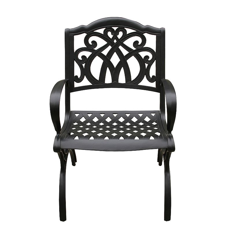 80105945 Oakland Living Ornate Outdoor Patio Dining Chair,  sku 80105945