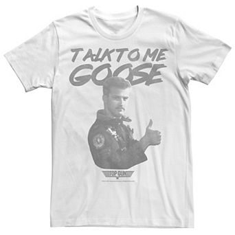 Men's Top Gun Talk To Me Goose Thumbs Up Tee