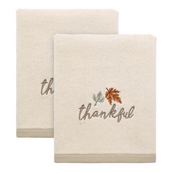 Avanti Grateful Patch 2-pack Hand Towel