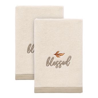 Avanti Grateful Patch 2-pack Fingertip Towels