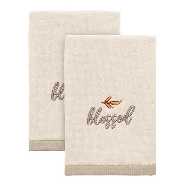 Avanti Grateful Patch 2pack Fingertip Towels