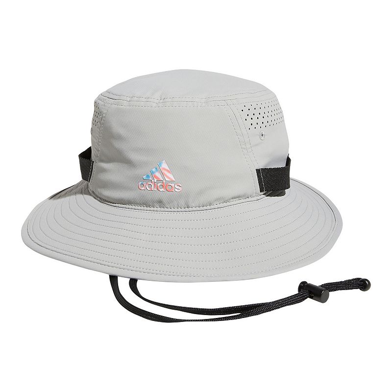Mens adidas Americana Victory 4 Bucket Hat, Size: Large/XL, Dark Grey