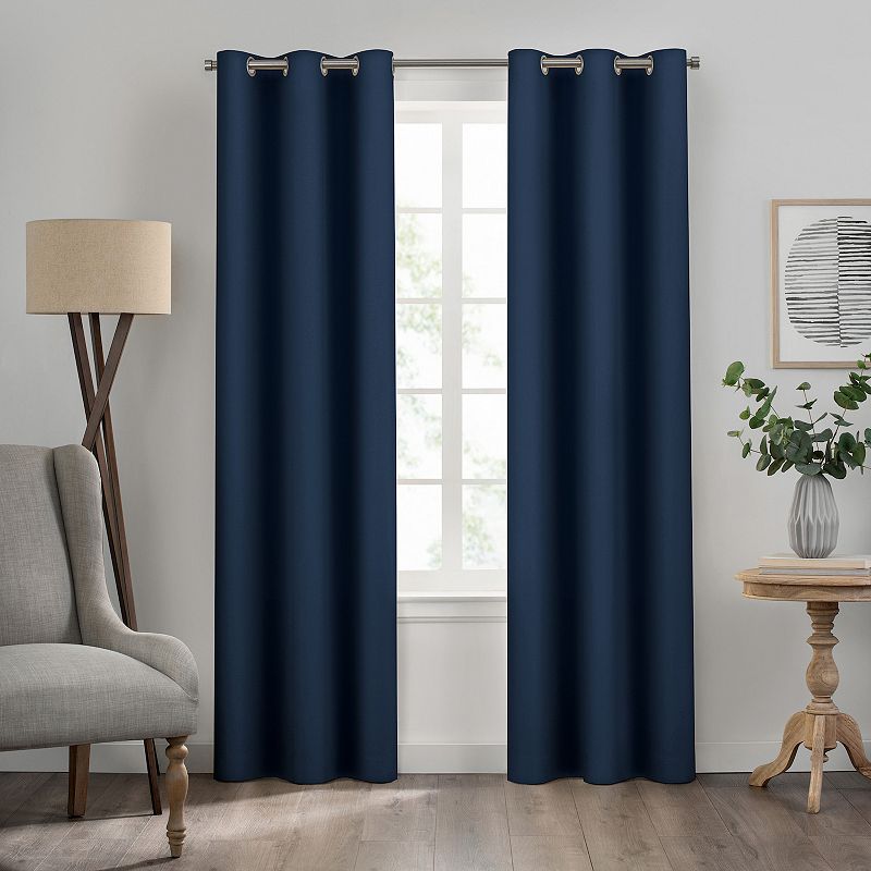 (QTY 2) Eclipse Kendall Grommet Blackout Curtain Panel