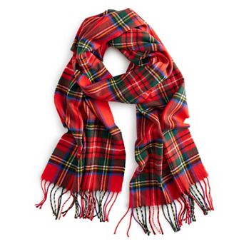Women's Softer Than Cashmere Tartan Plaid Scarf
