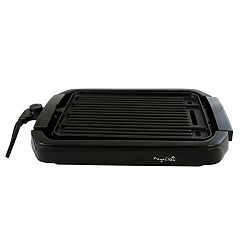 Nutrichef 18 Inch Cast Iron Griddle Skillet Reversible Grilling