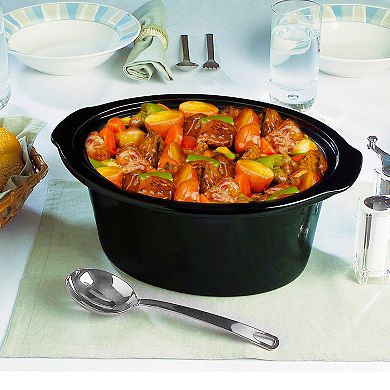 MegaChef Buffet-Style 1.5-qt. Triple Slow Cooker