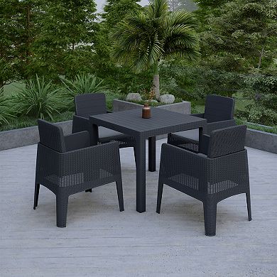 Dukap Lucca Dining Table & Chair 5-piece Set