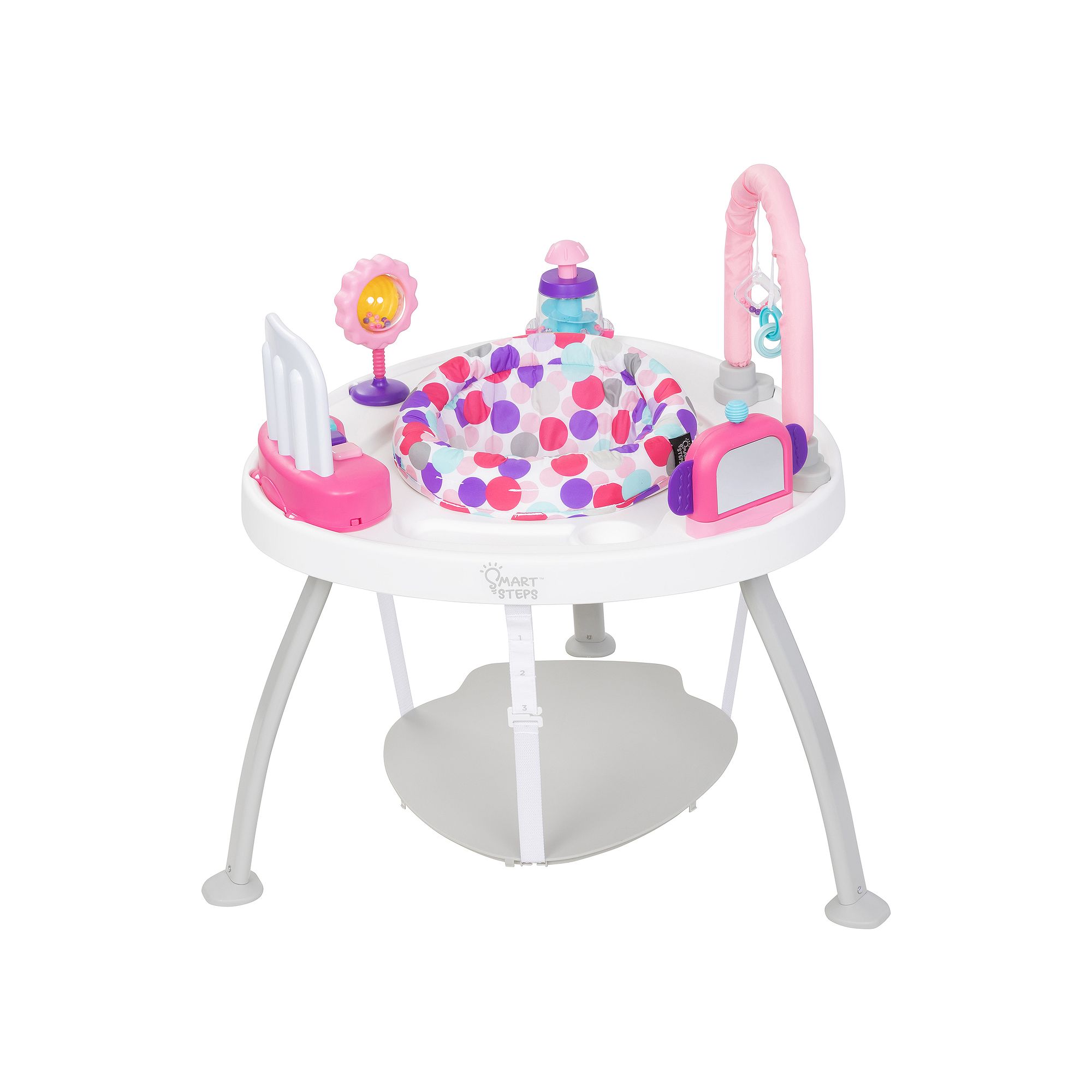 Baby Trend Bounce N Play Activity Center PLUS, Pink