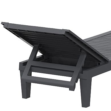 Dukap Oslo Patio Reclining Sun Lounger Patio Chair
