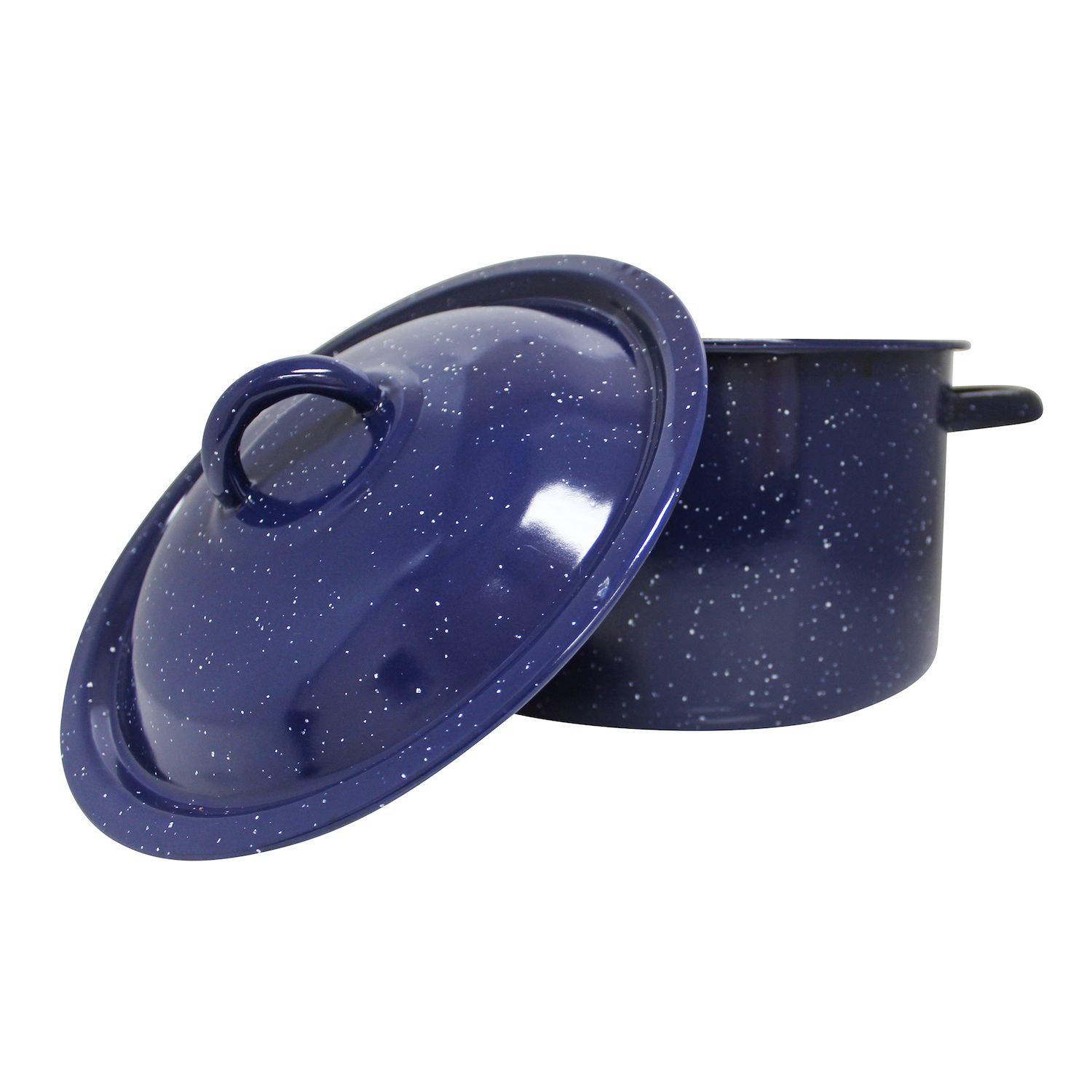 IMUSA 4.0qt Enamel Stock Pot, Blue