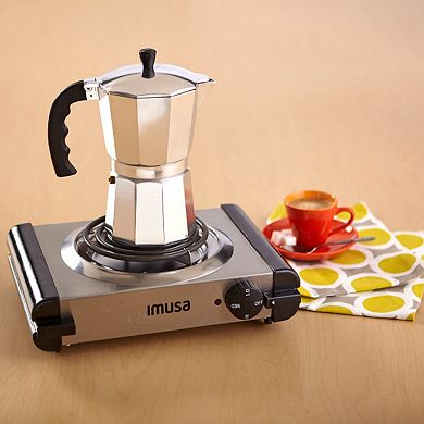 IMUSA 3-Cup Aluminum Espresso Maker