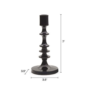Ceramic Pillar Pedestal Candle Holder For Dining Table | Dongsheng