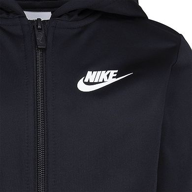 Boys 4-7 Nike Sportswear Full-Zip Patterned Pocket Hoodie & Jogger Pants Set