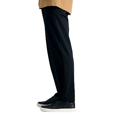 Men's Haggar® Life Khaki™ Straight-Fit Comfort Chino Flat-Front Pants