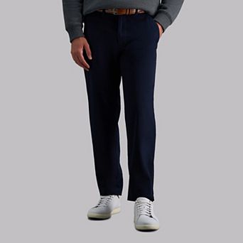 Men's Haggar® Life Khaki™ Straight-Fit Comfort Chino Flat-Front Pants