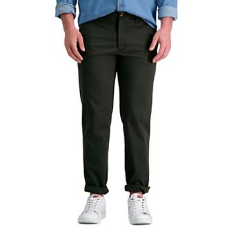Men's Haggar® Life Khaki™ Straight-Fit Comfort Chino Flat-Front Pants