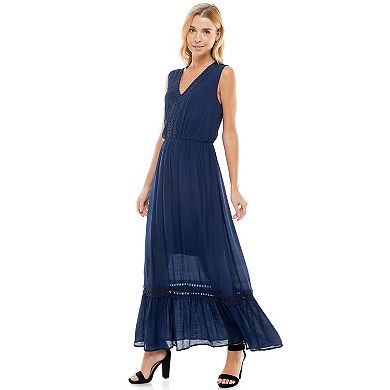 Women's Luxology Tiered Gauze Maxi Dress