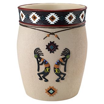 Avanti Southwest Kokopelli Wastebasket