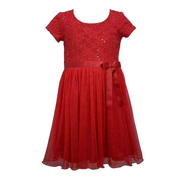 Baby Toddler Girl Bonnie Jean Lace Mesh Dress