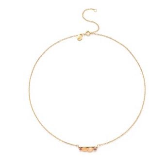 Power of Color 14k Gold Plated Rose Quartz & Cubic Zirconia Necklace
