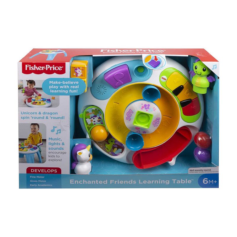 Fisher-Price Enchanted Friends Learning Table, Multicolor