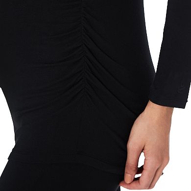 Maternity Cuddl Duds® Softwear with Stretch Ballet Neck Top