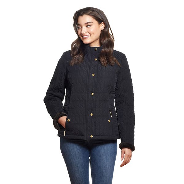 Women's Weathercast VelboaLined Quilted Jacket