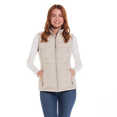 Kohls puffer vest women's deals