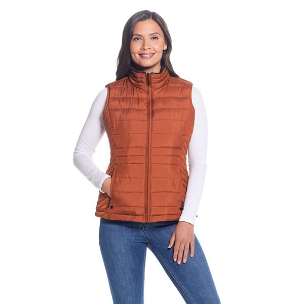 Women's Weathercast Plush Lined Puffer Vest